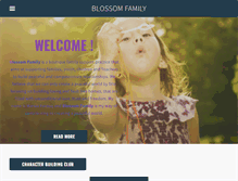Tablet Screenshot of blossomfamily.net